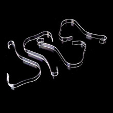 4pcs/lot Women's Fashion Clear Elastic Plastic Women's Sandals Show Holder Shoe Display Stand Rack