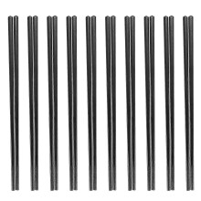 KINCJON 10 Pairs Chopsticks Reusable Dishwasher Safe, Fiberglass Chopsticks, 9.5inch Non-slip Chopsticks Fo-LN
