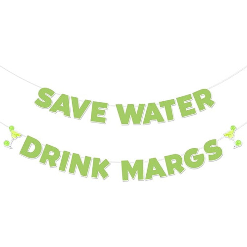 Cocktail Banner Margarita Theme 1 Pack