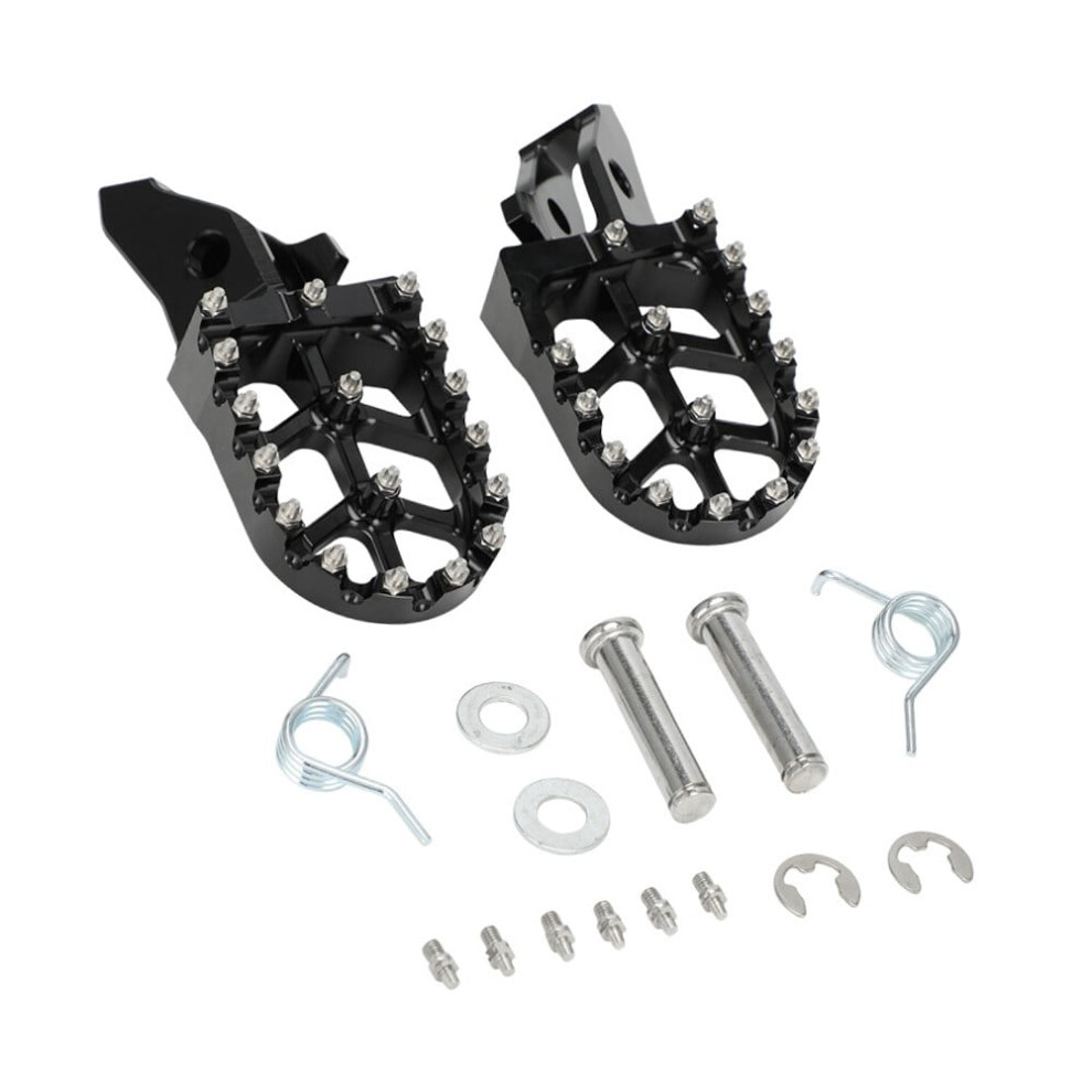 For Surron Electric Dirt Bike Foot Pegs Cnc Aluminum For Ultra Bee Parts Black 9028731076324