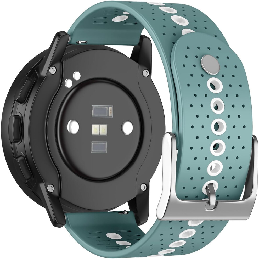 Xihama 22Mm Silicone Watch Band Compatible With Suunto 9 Peak/9 Peak Pro/5 Peak/Race/Vertical & Garmin Venu 3/2, Vivoactive 4, Forerunner 265/255 9028731076836