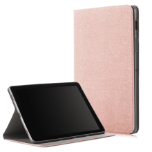 Kompatibel med Samsung Galaxy Tab S5e10.5 2019 Model SM-T720/T725, Multi-vinkel Stand Cover med Lomme Auto Sleep Wake, Champagne