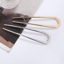 Clearance Beauty under $5 2PC Beauty Tools Clearance U-shaped Double Plug Hairpin Hair Fork