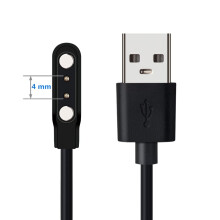 Caricabatterie magnetico per smartwatch XiHAMA, cavo di ricambio con ventosa a 2 pin, spaziatura dei pin di 4 mm, compatibile con da fit e altri