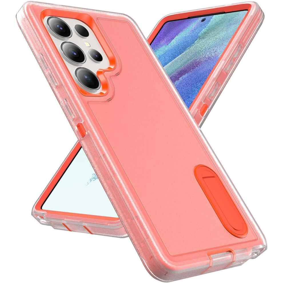 Protective Cover For Samsung Galaxy S25 Ultra Â Built-In Kickstand, Shockproof, Military-Grade Armor, 6.8" 9028731077666