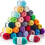 Mini Pack Worsted Premium Acrylic Yarn - 30 Pack (20 Gram Minis, Rainbow) 1