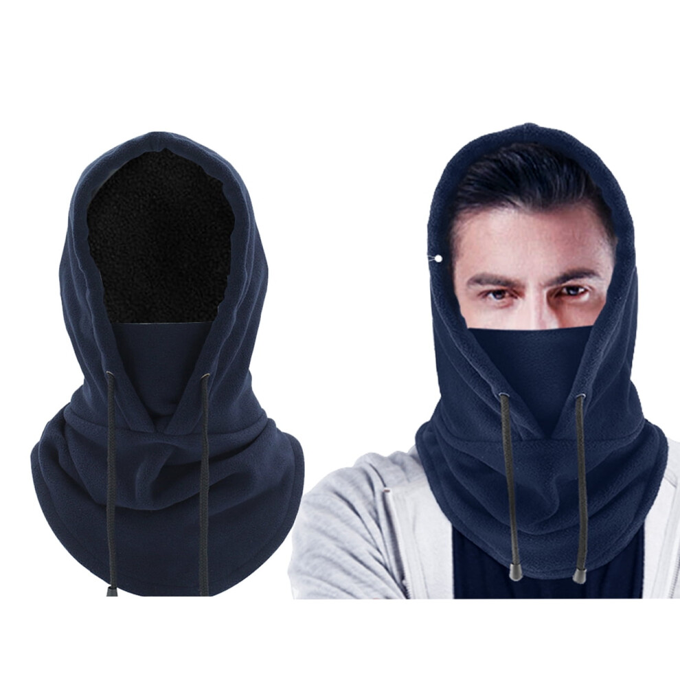 Balaclava Ski Mask For Men Windproof Thermal Winter Scarf Mask Women Neck Warmer Hood Blue 9028731079684