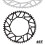 Rower szosowy wąski szeroki składany BCD130mm5śruby46T czarny 1