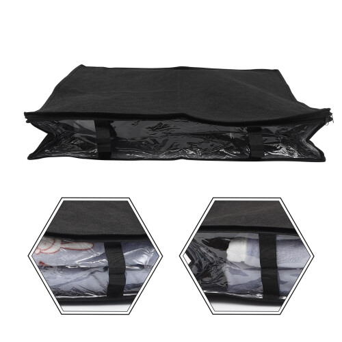 Clothing Organizer Bag Foldable Storage Bin Under 1