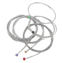 Struny basowe, 5 szt. strun gitarowych, akcesorium do instrumentów GDAE B5, uwagi dotyczące wymiany