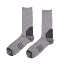 Men's Wool Socks Moisture Wicking Socks Wool Hiking Socks Thermal Wool Socks Warm Socks for Men Wool Running Socks Winter Socks for Men Gray One Size