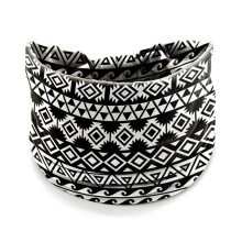 Xinwanna, bandă de păr largă pentru sport, absorbție rapidă a transpirației, elastică, stil Bohemia, model în carouri, accesorii de păr