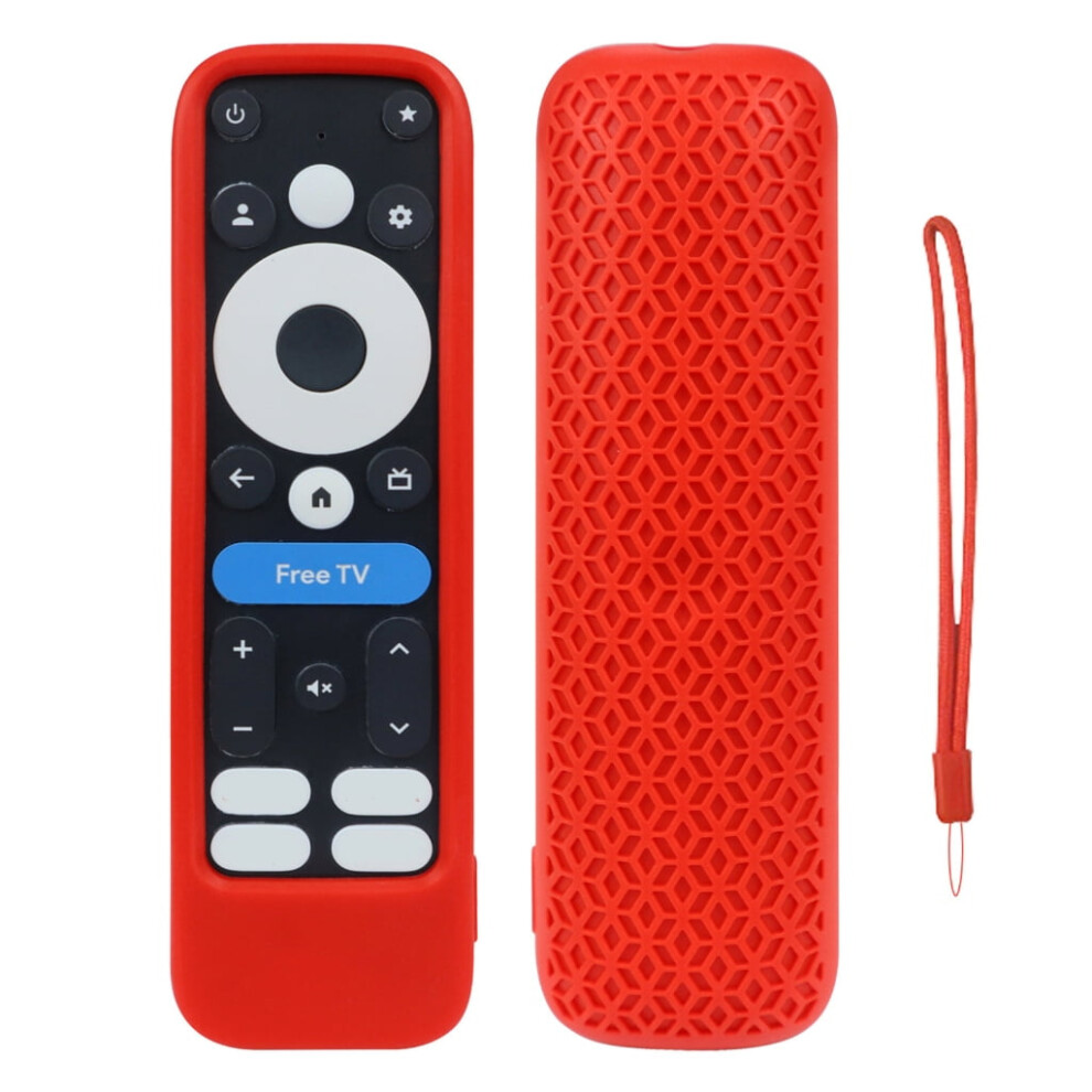 Cover Skin Case For 2024 Onn Tv 4K Shockproof Sleeve With Lanyard 9448483334587