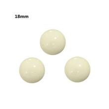 Pakke med 3 stk., 12/15/18/20/22 mm amerikansk roulettekugle, casino roulette-spil, reservekugle, harpikskugle