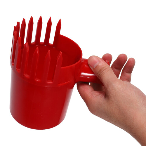 Rode Plastic Fruitpluktool Ergonomisch Voor Diverse Bessen Tuin 2