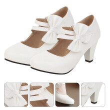 Raindrops Schlichte, geschlossene High Heels für Damen, Herrenschuhe, Businessschuhe