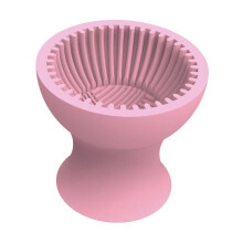 Mata Glantacháin Scuab Silicone, Babhla Scuab Glantacháin Smididh Éasca le Greim a Shealbhú, Uirlisí Glantacháin Scuab Cosmaideacha Iniompartha