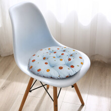 Cushion 15.74x15.74" Light Blue Cloth Chair Cushion with Memory Foam Thickened Soft Seat Cushion for Kitchen Dining and Patio Chairs(1Pcs)