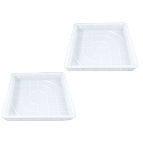 4 Stuks Plastic Voetpad Mal Herbruikbare Beton Mal 2
