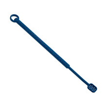 Blue Silicone Stirring Stick for Coffee, Milk Tea & Juice – 1pc, Long Handle, Compatible with All Cups