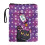 Polyester zipper pouch retro book cover for paperback 1