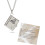 Enkelin-Halskette in Buchform, in Silber oder Gold 1