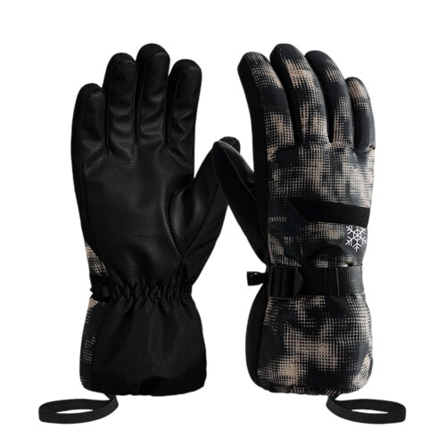 Snowboard Gloves Unisex Windproof Warm with Grip