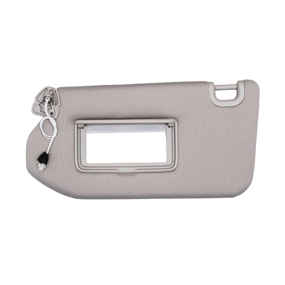 Left & Right Sun Visor For Infiniti Qx60 2014Â2017, With Mirror & Replaces 96401-9Pb0a/96400-9Pb0a, Light/Beige 9479868600423