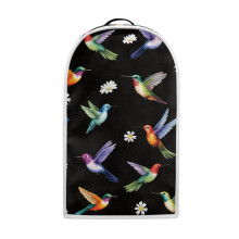 Coffee Machine Dust Cover for Polyester Not Easy to Fade with Foldable, Hummingbird Daisy
