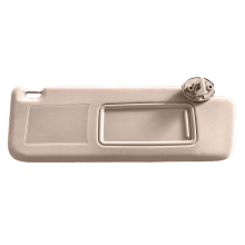 Right Passenger Side Sun Visor For Toyota Land Cruiser FJ20 2002-2010 With Mirror And Light, Replacement OEM 74320-60850-B1-Right-beige
