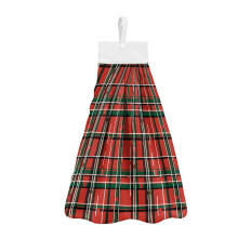 Buffalo Plaid Hand Towels Absorbent Fast-Drying 2 pcs