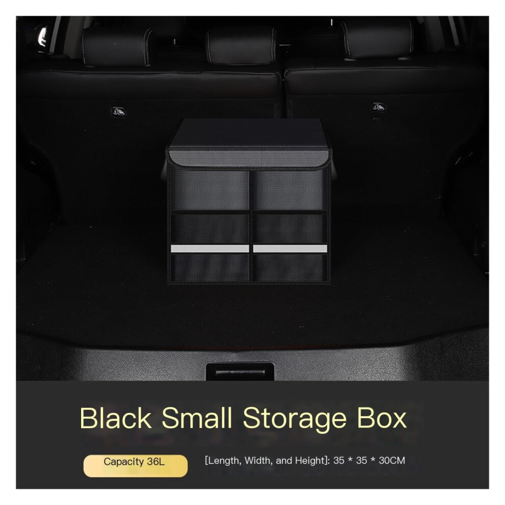 Car Trunk Organizer, Collapsible Multi-Compartment Suv Storage With Non-Slip Bottom & Securing Straps (36L/72L/110L), Compatible With Most Vehicles 9479868630505