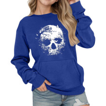 Lässiger Oversize-Pullover-Hoodie für Teenager-Mädchen mit Tasche