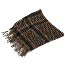 Militär-Shemagh für Damen und Herren, arabischer Wüsten-Keffiyeh, dicker Schal zum Umwickeln