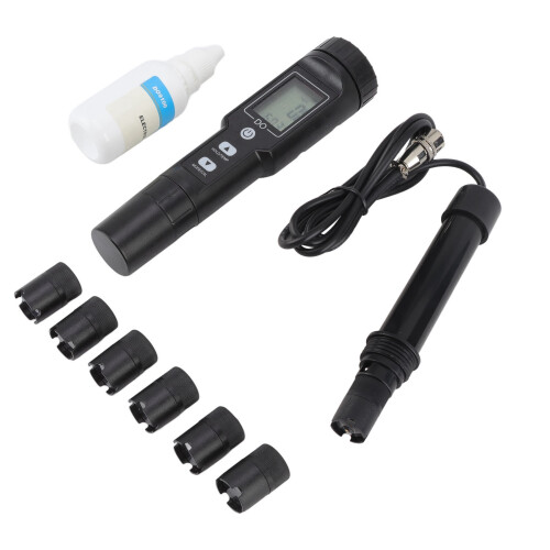 Dissolved Oxygen Meter Detachable Probe Digital Screen Display Dissolved Oxygen Sensor For Aquarium Experiment Research with Backlit 1