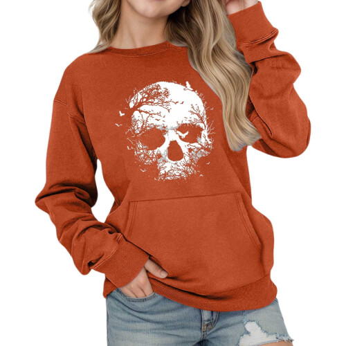 Κορίτσια Casual Oversized Pullover Hoodie με τσέπη και μακρύ μανίκι, χαριτωμένο, μπλουζάκι με