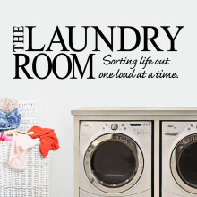 The Laundry Room Vinyl Decal Art Wall Sticker DIY Home Room Decor