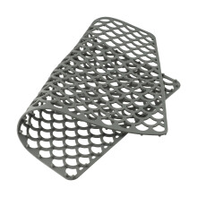 Silicone Sink Mat, Kitchen Sink Protector Grid for Bottom of Center Drain Sink