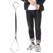Leg Lifter Strap 43 inch Nylon Foot Loop Hand Grip for Knee Surgery Recovery, Disability, Elderly, Mobility Aids for Wheelchair, Bed, Car