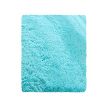 Modern Soft Plush Shaggy Rug 31.5x19.7in, Non-Slip Furry Floor Mat for Bedroom, Living Room, Nursery – Compatible with Small Chairs