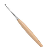 New Crochet Hook 3-12mm Wooden Stainless Steel Crochet Needles Durable Grip Cushioned Handles Knitting Needles For Braids