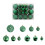 Clear Christmas Ball Ornaments, 50PCS, Compatible with All Tree Sizes 1