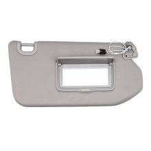 Right Sun Visor w/ Mirror & Light for Nissan Pathfinder 2013–2018, Infiniti QX60 2014–2017, JX35 2013–2018, OEM 96401-9PB0A, Grey