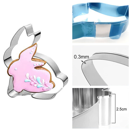 Stainless Steel Cookie Cutter C Rabbit