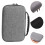travel tech organizer Cable Organizer Bag Grey 1Pcs 1