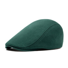 Męski kapelusz typu gazeciarz Gatsby z płaskim daszkiem, elastyczny beret golfowy Duckbill, czapka kierowcy Ivy