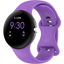 Miękki silikonowy pasek sportowy kompatybilny z Google Pixel Watch3 (41 mm), Watch2 i 1 – pasek zamienny