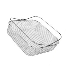 Friteringskurv i rustfrit stål Multifunktionel friturekurv Airfryer Stegekurve Perfekt til stegning og servering af lækkerier