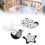 Newborn Black and White Spiral Hanging Toy 19