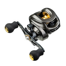 Baitcasting reel Left Right Hand 6.3:1 Gear Ratio Fishing Reel Carp Anti-Tangle Yellow Left
